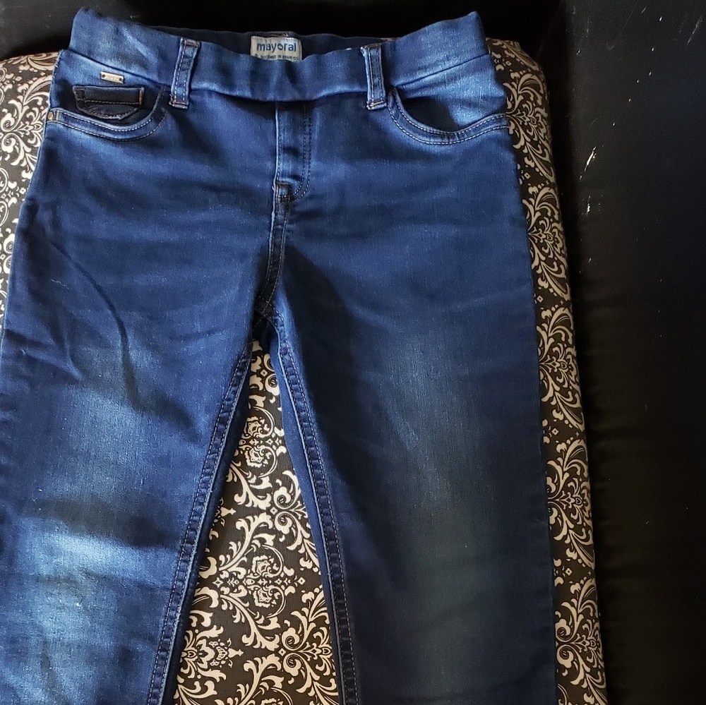 Mayoral girls size 8 jeggings